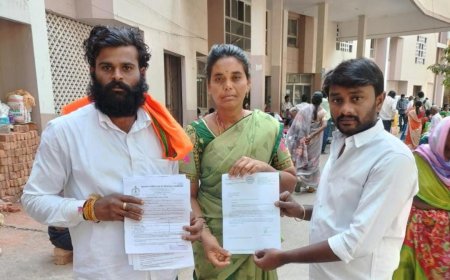 పేద కుటుంబానికి అండగా నిలిచిన ఎమ్మెల్యే మందుల సామేల్