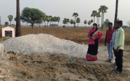 పలు అభివృద్ధి పనులను పరిశీలించిన మున్సిపల్ చైర్మన్ పోతరాజు రజిని