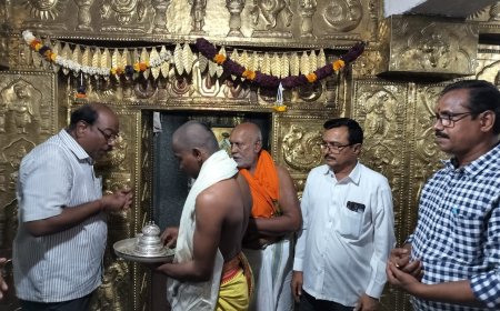 శ్రీతిమ్మప్ప స్వామిని దర్శించుకున్న  ఎంపీడీవో .