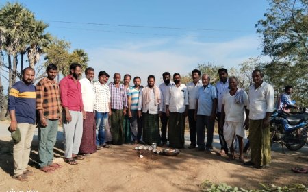 అంతర్గత సీసీ రోడ్లకి శంకుస్థాపన