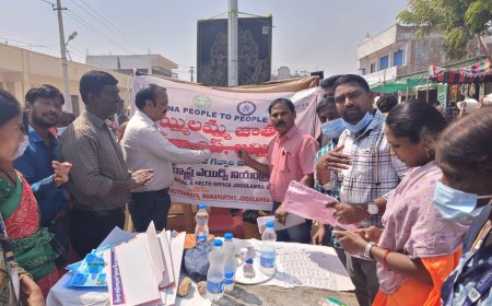 గద్వాల్ జమ్మిచేడు లో సంపూర్ణ సురక్ష HIV/AIDS క్యాంప్ .
