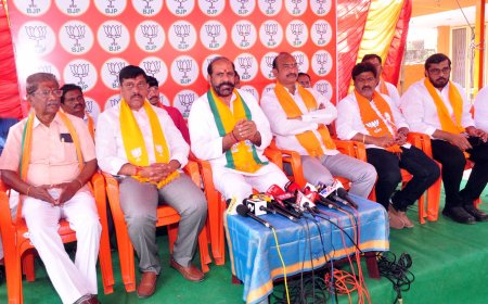 బీజేపీ విజయ సంకల్పయాత్ర సన్నాహ