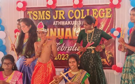 మోడల్ స్కూల్ లో ఘనంగా యానువల్ డే & ఫేర్వెల్ డే వేడుకలు