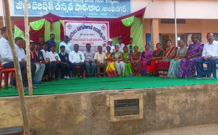 శాంతినగర్ జిల్లా పరిషత్ ఉన్నత పాఠశాల నందు స్వయం పరిపాలన దినోత్సవం.