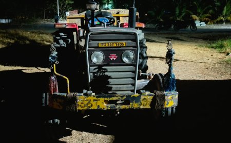 ఇసుక ట్రాక్టర్ సీజ్ ఇద్దరిపై కేసు నమోదు..