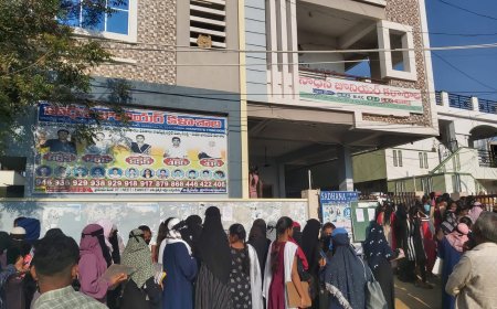 ప్రారంభమైన ఇంటర్మీడియట్ పరీక్షలు ,కొన్ని పరీక్ష కేంద్రాల వద్ద తాగునీటి సౌకర్యం లేక విద్యార్థులు ఇక్కట్లు