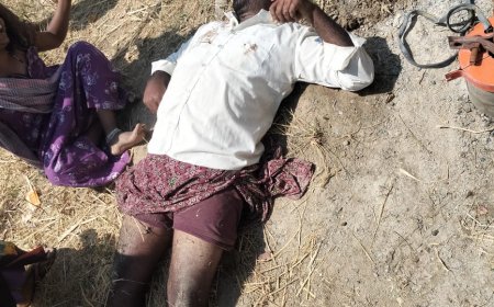 విద్యుత్ షాక్ తో యువరైతు మృతి...