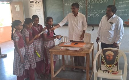 వీరాపురం పాఠశాల నందు జాతీయ సైన్స్ దినోత్సవ కార్యక్రమం ఘనంగా నిర్వహించారు.