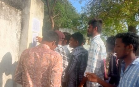 ప్రశాంతంగా ఇంటర్మీడియట్ మొదటి సంవత్సరం పరీక్షలు