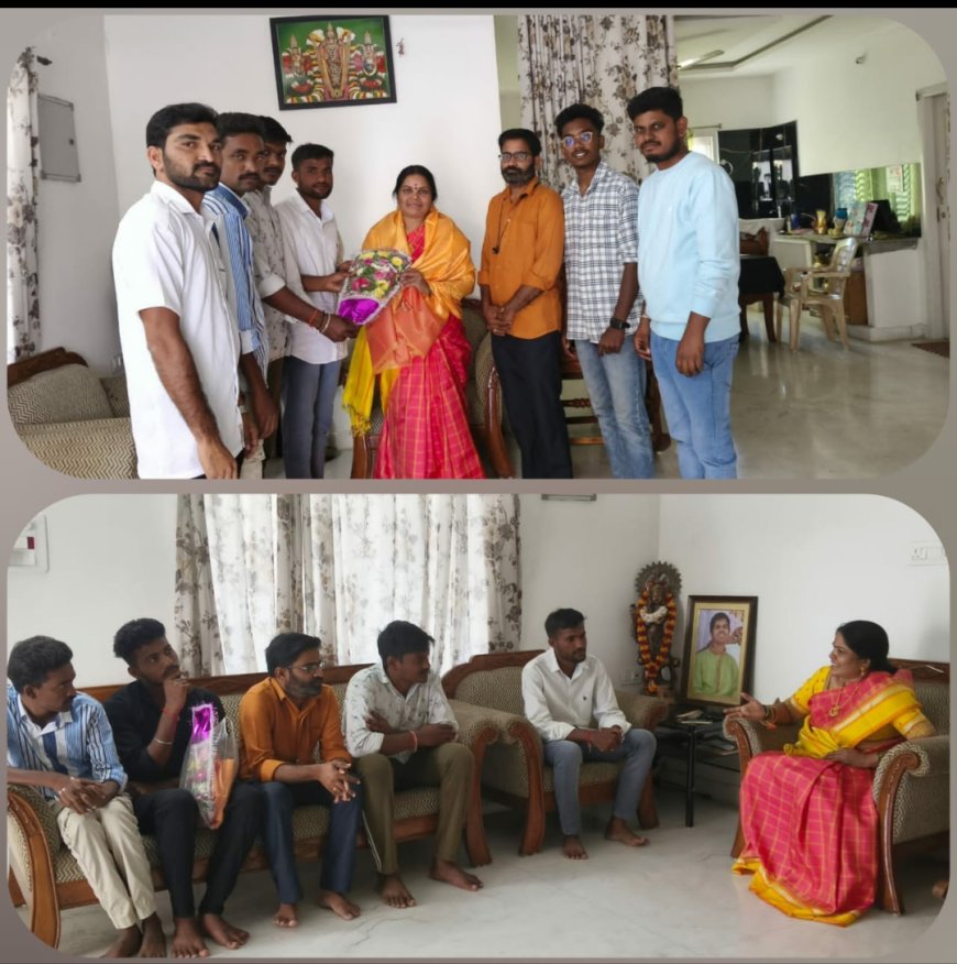 టీఎస్పీఎస్సీ  మెంబర్ తో   జీవో నెంబర్ 46 పై చర్చించిన మునగాల యువకులు