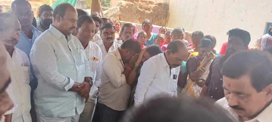 బిఆర్ఎస్ పార్టీ నాయకుడు కోరి నర్సింహులు  మృతి పట్ల ప్రగాఢ సంతాపం వ్యక్తం చేసిన ఎమ్మెల్యే