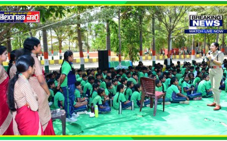 విద్యార్థులు జీవితంలో ఉన్నత విజయాలను సాదించాలి:జిల్లా ఎస్పీ రితిరాజ్