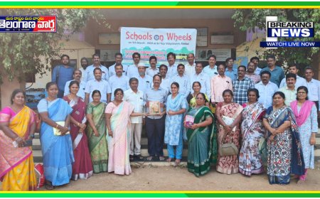 తేజ విద్యాలయ ను సందర్శించి విజయవాడ పాఠశాల అసోసియేషన్ సభ్యులు 