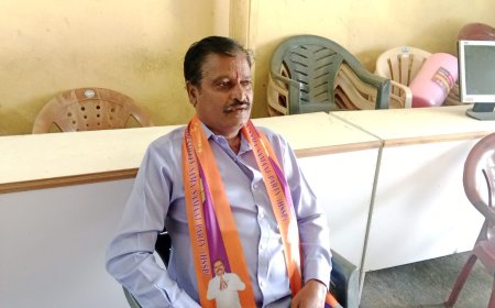 *నూతన పార్టీని స్థాపించిన హిందుస్థాన్ సమ సమాజ పార్టీ అధ్యక్షుడు హజారి శ్రీనివాస్*