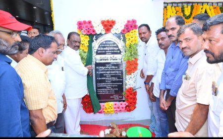 నూతన అంబేద్కర్ భవనాన్ని ప్రారంభించిన ఎమ్మెల్యే మందుల సామేలు
