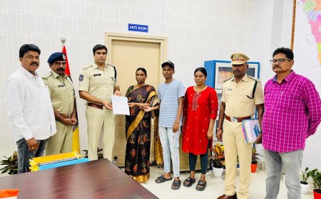 ప్రజావాణి కార్యక్రమం ద్వారా పిర్యాదులు పరిశీలించిన ఎస్పీ రాహుల్ హెగ్డే