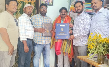 గోల్డ్ మెడల్ విజేత డాక్టర్ బంటు కృష్ణకు కొనసాగుతున్న అభినందనల వెల్లువ