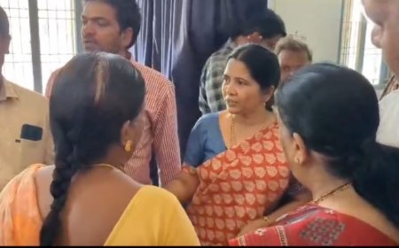 అయిజ తహశీల్దార్ కార్యాలయంలో పెట్రోల్ కలకలం