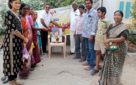 సూర్యాపేట పూర్వ మిత్రమిండలి ఆధ్వర్యం లో భగత్ సింగ్ వర్ధంతి