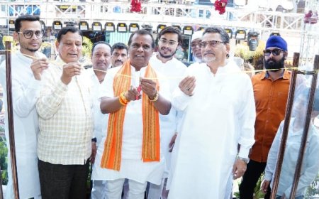 EROS షాపింగ్ మాల్ ను ప్రారంభించిన:ఎమ్మెల్యే ధన్ పాల్..