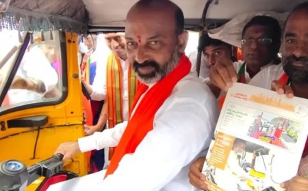 నేడు కరీంనగర్ లో 'రైతు దీక్ష' చేయనున్న బండి సంజయ్‌