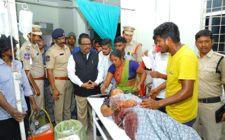 గాయపడ్డ వారి చికిత్స కోసం 30 మంది డాక్టర్లు