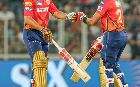 గుజరాత్ పై పోరాడి గెలిచిన పంజాబ్ కింగ్స్ 