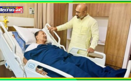 ఆసుపత్రి లో చేరిన మాజీ రాజ్యసభ సభ్యుడు డి.శ్రీనివాస్