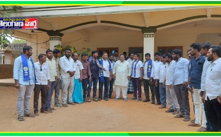 బిఎస్పి ముఖ్య కార్యకర్తలతో సమావేశం నిర్వహించిన నాగర్ కర్నూల్ బిఎస్పి పార్లమెంట్ అభ్యర్థి మంద జగనాథ్