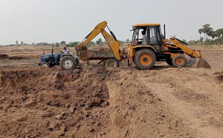 అక్రమంగా మట్టి తరలింపు దందా జోరు.