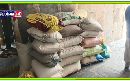 114 క్వింటాల PDS రైస్ ను పట్టుకున్న  శాంతి నగర్ పోలీసులు