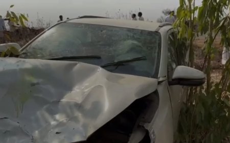 MLA కసిరెడ్డి వాహనానికి ప్రమాదం.. ఒకరి మృతి.