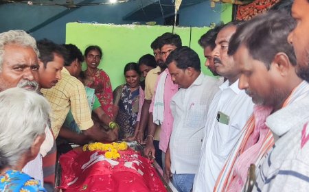 ఇందూరు వెంకన్న కుటుంబాన్ని లేబర్ అధికారులు ఆదుకోవాలి