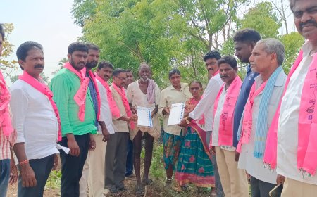 బిఆర్ఎస్ పార్టీ అభ్యర్థి మల్లేష్ యాదవ్ గెలుపు కోసం భారీ ప్రచారం