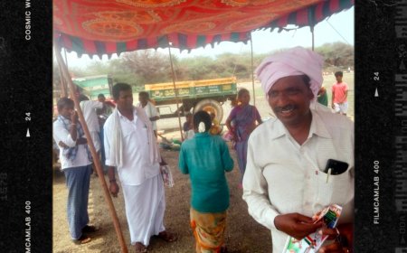 మల్లురవి గెలుపు కోసం కాంగ్రెస్ పార్టీ గ్రామ లీడర్లు ఇంటింటి ప్రచారం