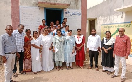 జిల్లా వైద్య ఆరోగ్యశాఖను సందర్శించిన స్టేట్ టీం అధికారులు