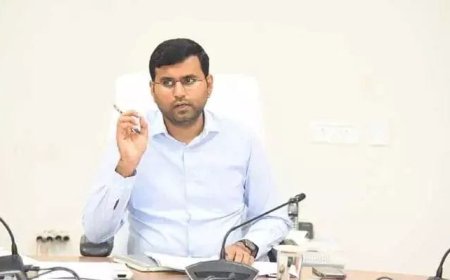 మెరుగైన ఉత్తీర్ణత శాతాన్ని సాధించేలా కృషి చేయాలి:జిల్లా కలెక్టర్ బీఎం. సంతోష్