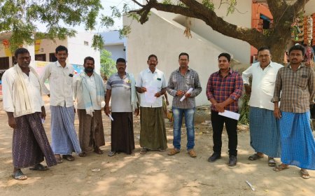 విత్తనాల కొనుగోలు రైతులు జాగ్రత్తగా పాటించాలి...... వ్యవసాయ అధికారి అనిల్ కుమార్