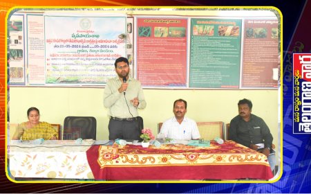 విత్తనాలు కొనుగోలులో రైతులు తీసుకోవాల్సిన జాగ్రత్తలపై  అవగాహన కార్యక్రమం