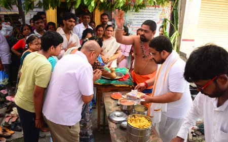 శ్రీ భక్తాంజనేయ స్వామి వారి దేవాలయంలో ప్రత్యేక పూజలు 