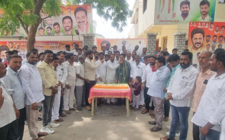 ఘనంగా రాష్ట్ర పర్యాటక అభివృద్ధి సంస్థ చైర్మన్ పటేల్ రమేష్ రెడ్డి జన్మదిన వేడుకలు.....