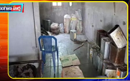 గద్వాల జిల్లాలో కల్తీ నూనె కలకలం.. !