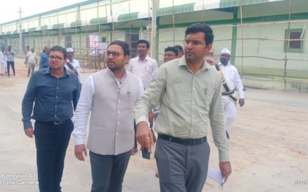 ఓట్ల లెక్కింపునకు అన్ని ఏర్పాట్లు పూర్తి:జిల్లా ఎన్నికల అధికారి బి. యం. సంతోష్ 