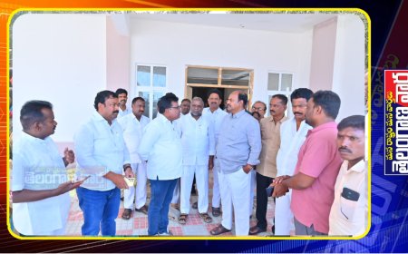 వైద్య కళాశాల నిర్మాణ పనుల పరిశీలన:ఎమ్మెల్యే