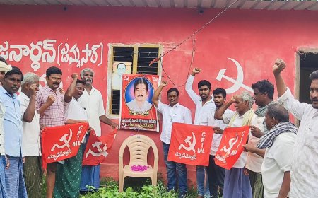 చిత్రపటానికి పూలమాలవేసి ఘనంగా నివాళులర్పించారు