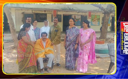 పిల్లలను తన పిల్లలకు భావించిన ఓ ఉపాధ్యాయుడు