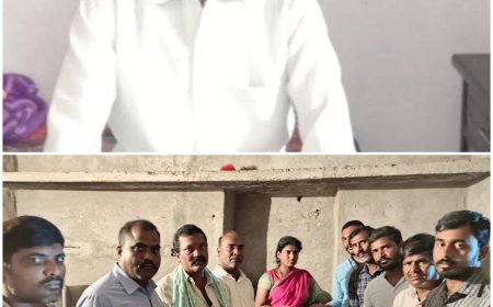 సాగర సంగం ప్రెసిడెంట్ ఆధ్వర్యంలో ఆర్థికసహాయం