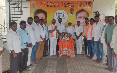 శ్యాం ప్రసాద్ ముఖర్జీ గారికి ఘన నివాళులు అర్పించిన సంకినేని