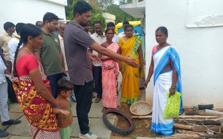 చిన్నంబావి మండలంలో పర్యటించిన జిల్లా కలెక్టర్ ఆదర్శ్  సురభి