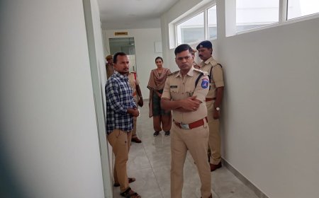 భరోసా నూతన భవనాన్ని పరిలించిన జిల్లా ఎస్పీ శ్రీ తోట శ్రీనివాస రావు